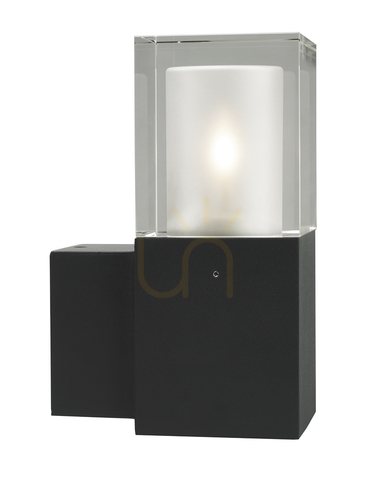 Skontrolujte Vonkajšie nástenné svietidlo ARENDAL MINI NORLYS 1252BL Black LED 4000K Norlys.