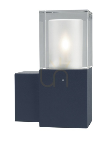 Skontrolujte Vonkajšie nástenné svietidlo ARENDAL MINI NORLYS 1252GR Black LED 4000K Norlys.