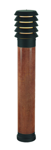 Stĺpikové svietidlo Norlys Alta 1440BL čierne, natreté drevo, E27, 85 cm small 0