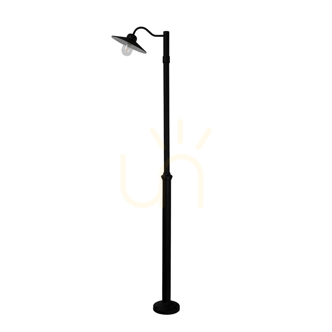 Skontrolujte KARLSTAD NORLYS 2033BL Čierna záhradná lampa Norlys E27. KARLSTAD NORLYS 2033BL Čierna záhradná lampa Norlys E27.