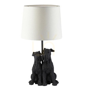 Stolová lampa Endon Westie béžová živica a látka E14 1 Stolová lampa Endon Westie béžová živica a látka E14 small 1