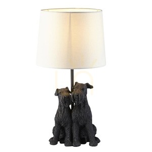 Stolová lampa Endon Westie béžová živica a látka E14 0 Stolová lampa Endon Westie béžová živica a látka E14 small 0