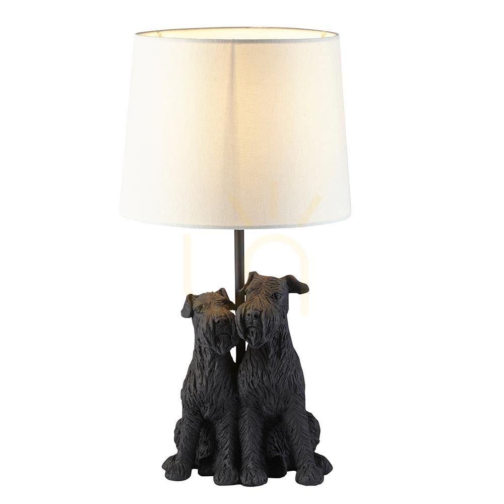 Skontrolujte Stolová lampa Endon Westie béžová živica a látka E14 Stolová lampa Endon Westie béžová živica a látka E14