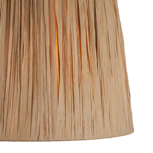 Kužeľové tienidlo Endon Raffia 111507 z prírodnej rafie E27, Ø32 cm small 1