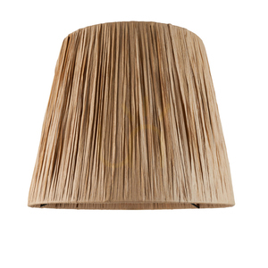 Kužeľové tienidlo Endon Raffia 111507 z prírodnej rafie E27, Ø32 cm small 4
