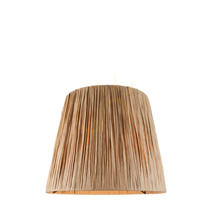 Kužeľové tienidlo Endon Raffia 111507 z prírodnej rafie E27, Ø32 cm small 0