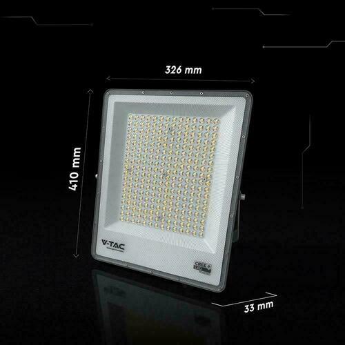 Skontrolujte V-TAC CREE CHIP 200W LED projektor 3v1 CCT 135Lm/W VT-44209CCT 3000K-4000K-6500K 16450lm 6 rokov záruka