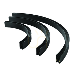 Zakrivená magnetická lišta 48V Ø1200 mm čierna 22102 Zambelis small 0
