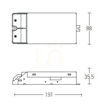 vyhliadka Zambelis 20299 diaľkový napájací zdroj 48 V 150 W DALI KIT pre magnetické systémy Zambelis 20299 diaľkový napájací zdroj 48 V 150 W DALI KIT pre magnetické systémy