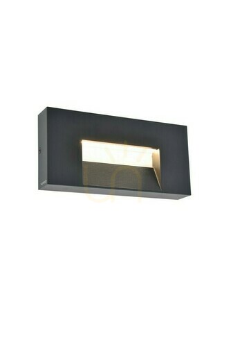 Skontrolujte Vonkajšie nástenné svietidlo Lutec ARTEO 6417001454 čierne LED 9,5 W hliník
