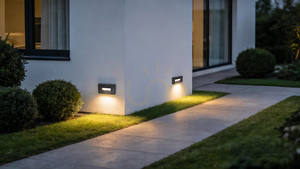 Vonkajšie nástenné LED svietidlo Lutec ARTEO, 11 W, tmavosivý hliník, 23 cm, 6417001454 small 7