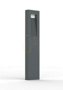 Vonkajšie stĺpikové svietidlo Lutec ARTEO LED 12,5 W grafitové 75 cm hliník 7217001454 small 0