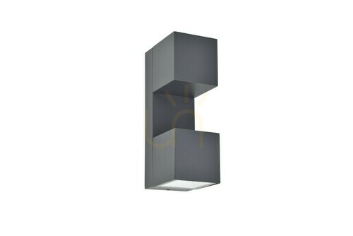 Skontrolujte Vonkajšie nástenné svietidlo Lutec FARI 5117401118 antracitové LED 10 W IP54