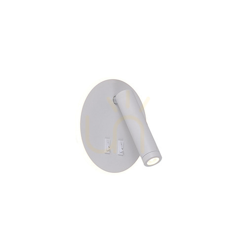 Skontrolujte Nástenné svietidlo CIRCA W4107-WH White 1xLED