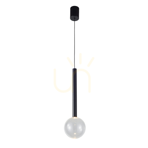 Skontrolujte Závesné svietidlo Italux Alinos LED čierne sklo PND-24019-1A-BK