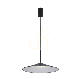 Závesné LED svietidlo Italux Sardena čierne 9W PND-01510-S-BK small 0