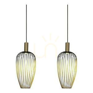 Závesné svietidlo Lucide AURELIE 3x MR11 zlaté čierne 115 cm small 5