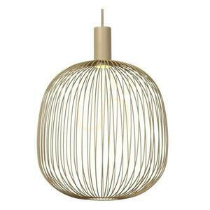 Závesné svietidlo Lucide Esterel béžové 40 cm kov 21446/40/41 small 3