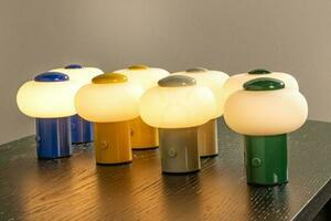 Stolová lampa Lucide Gustav modrá LED USB stmievateľná 8 cm 44520/01/35 small 6
