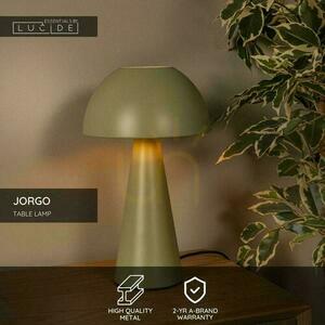 Stolová lampa Lucide JORGO zelená kovová retro E27 20 cm 65500/01/33 small 3