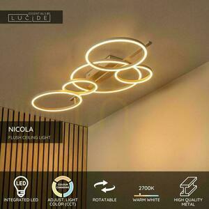 Plafond Lucide NICOLA LED 37W béžový hliník 40 cm 53112/36/41 small 3