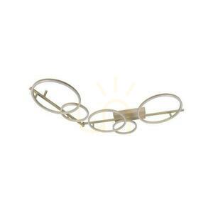 Sivobéžové LED stropné svietidlo Lucide NICOLA 37 W 1600 lm CCT 90 × 170 cm 53113/36/41 small 2