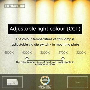 Sivobéžové LED stropné svietidlo Lucide NICOLA 37 W 1600 lm CCT 90 × 170 cm 53113/36/41 small 4