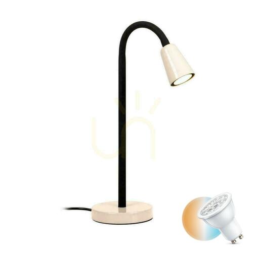 Skontrolujte Stolová lampa Lucide JASPER béžová čierna kov GU10 65506/01/38