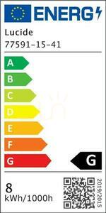 Stolová lampa Lucide ALINDA béžová drevo sklo LED 9 W USB stmievateľná 77591/15/41 small 9