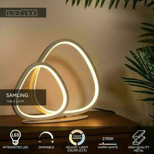 Stolová lampa Lucide SAMLING LED 16W béžová kovová 78502/14/41 small 3