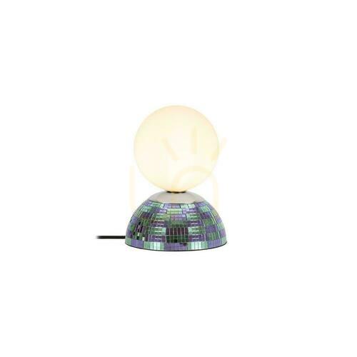 Skontrolujte Stolová lampa Lucide GLITZER modrá sklo G9 10527/01/35