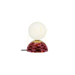 Stolová lampa Lucide Glitzer ružová sklo kov G9 14 cm 10527/01/66 small 2