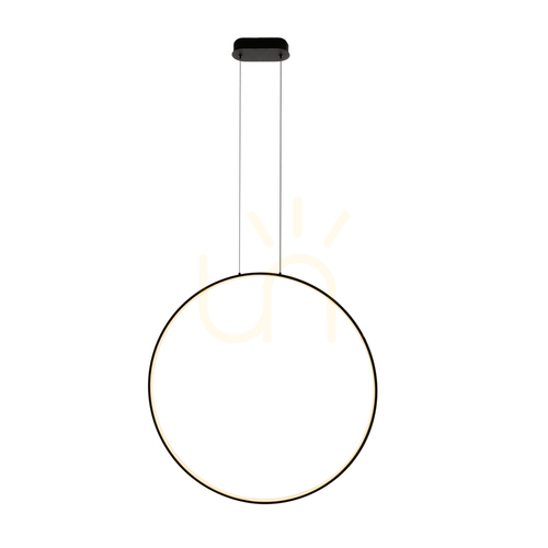 Skontrolujte Závesné svietidlo Max Light Visual 28W 80 cm čierne 3000K P0654