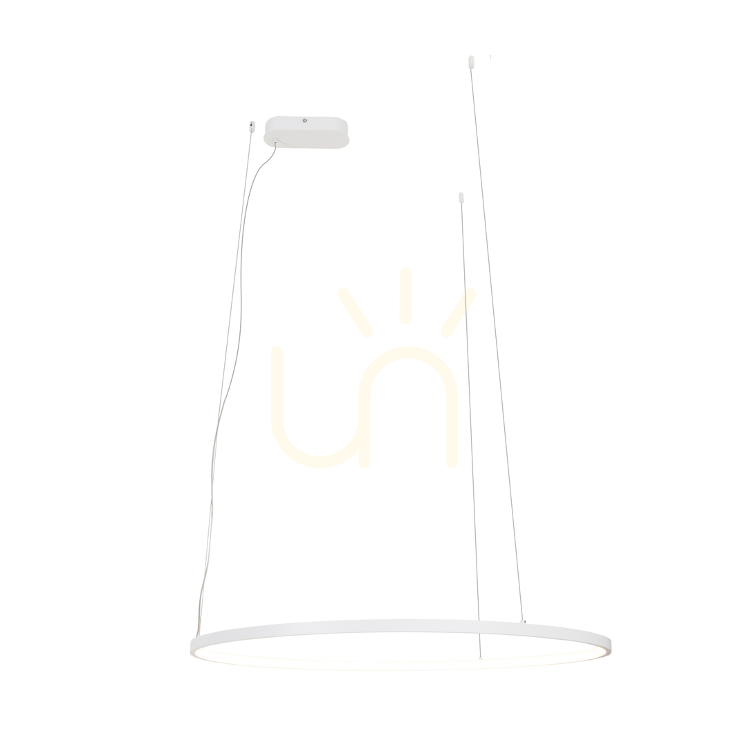 Pendant Light Max Light Visual P0657 White 80cm 28W 3000K
