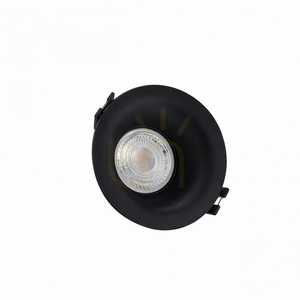 FialeV Basic GU10 Zapustené svietidlo IP20 Fi86 X41mm Black Round. small 0