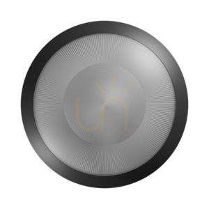 Plafón Nymphea Omni Black E27 230V IP65 Ik08 Fi300 X90mm Black Round. small 1