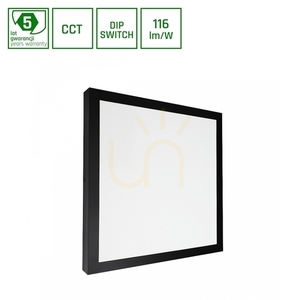 Plafón NYMPHEA SELECT 24 W/35 W/40W CCT 230V 120 St IP20 400 X400 X33mm čierny 5 rokov záruka small 0