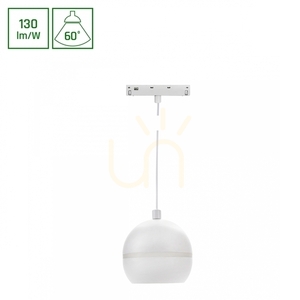 System Shift Basic Globe P Ring Pendant Light System Shift Basic Globe Pendant Light 90mm 10W 4000 K White. small 1