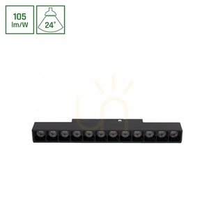 Lineárne svietidlo System Shift Basic Grid S 220 mm 12 W 2700 K čierne small 0