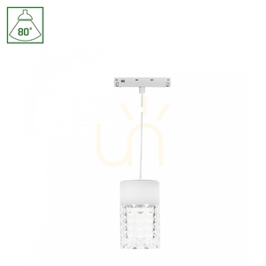Systém Shift Basic Závesná lampa Crystal 55 X110 mm (1100 drôtov) 7 W 2700 K biela. small 1