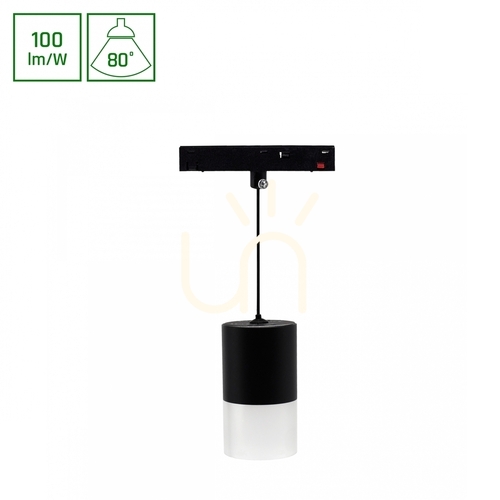 Skontrolujte System Shift Basic Závesné svietidlo 55 X95 mm (1100 drôt) 7 W 4000 K čierna.