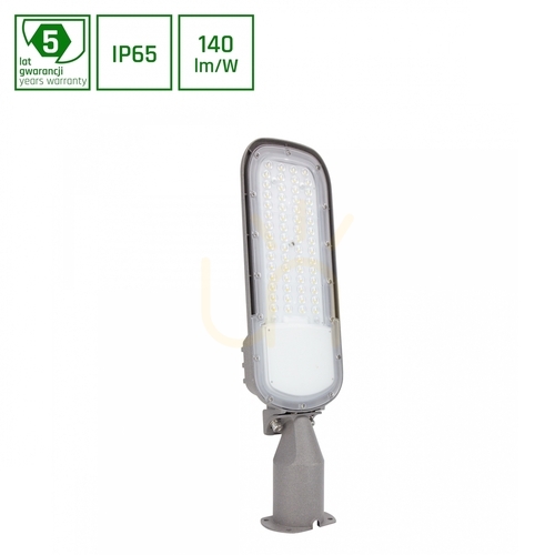 Skontrolujte LED reflektor STREETOS 2 Street 50W NW 230V 155/115st IP65 Ik09 490x148x86mm Gray 5 rokov Gw