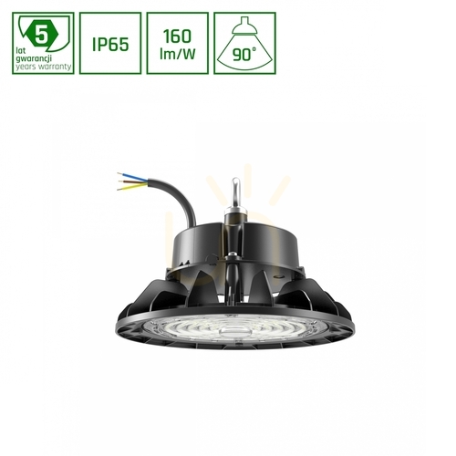 Skontrolujte PLATEO 4 High Bay Technical Lamp 100 W/75 W/55W NW 230V 90 St IP65 Ik09 220 X135mm Black 5 rokov záruka. Od Reg. Výkon 0 10