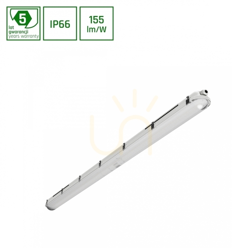 Skontrolujte LIMEA GIGANT PRO Hermetická svetelná lišta 1500mm 85 W/68 W/54 W/40W CW 230V 120 St IP66 Ik10 1500x80x68mm 5 rokov záruka.