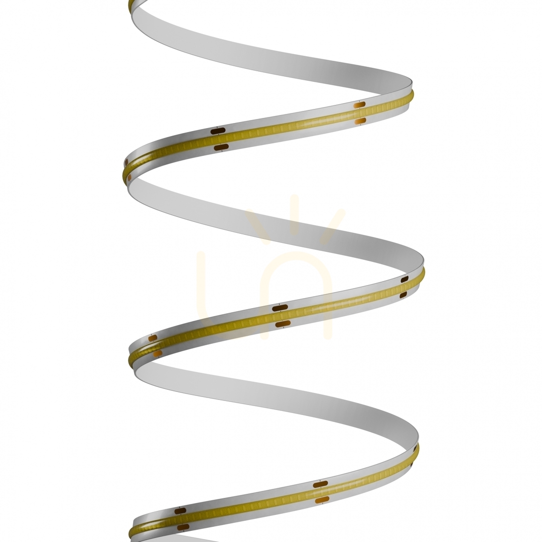 LED Strip Cob 24V 378 9 W/M 720lm/M WW 10mm IP20 15m Roll Long