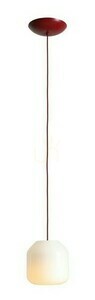 Závesné svietidlo Aldex Flask Cherry S 8500G15_S sklo kov 1x10W small 0