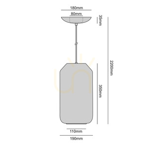 Závesné svietidlo Aldex Flask Orchid M z opálového skla, E27 – 8500G1_M small 4