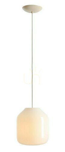 Skontrolujte Krémové závesné svietidlo Aldex Flask Cotton L 27 cm, opálové sklo, E27 8500G20_L