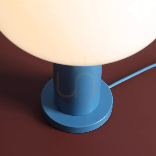 Skontrolujte Stolná lampa Aldex Flo Sky M modrá so skleneným tienidlom 26 cm 7000B31_M