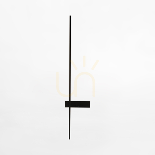 Skontrolujte Nástenné svietidlo ARCO W4100-90BK-II Black 1xLED